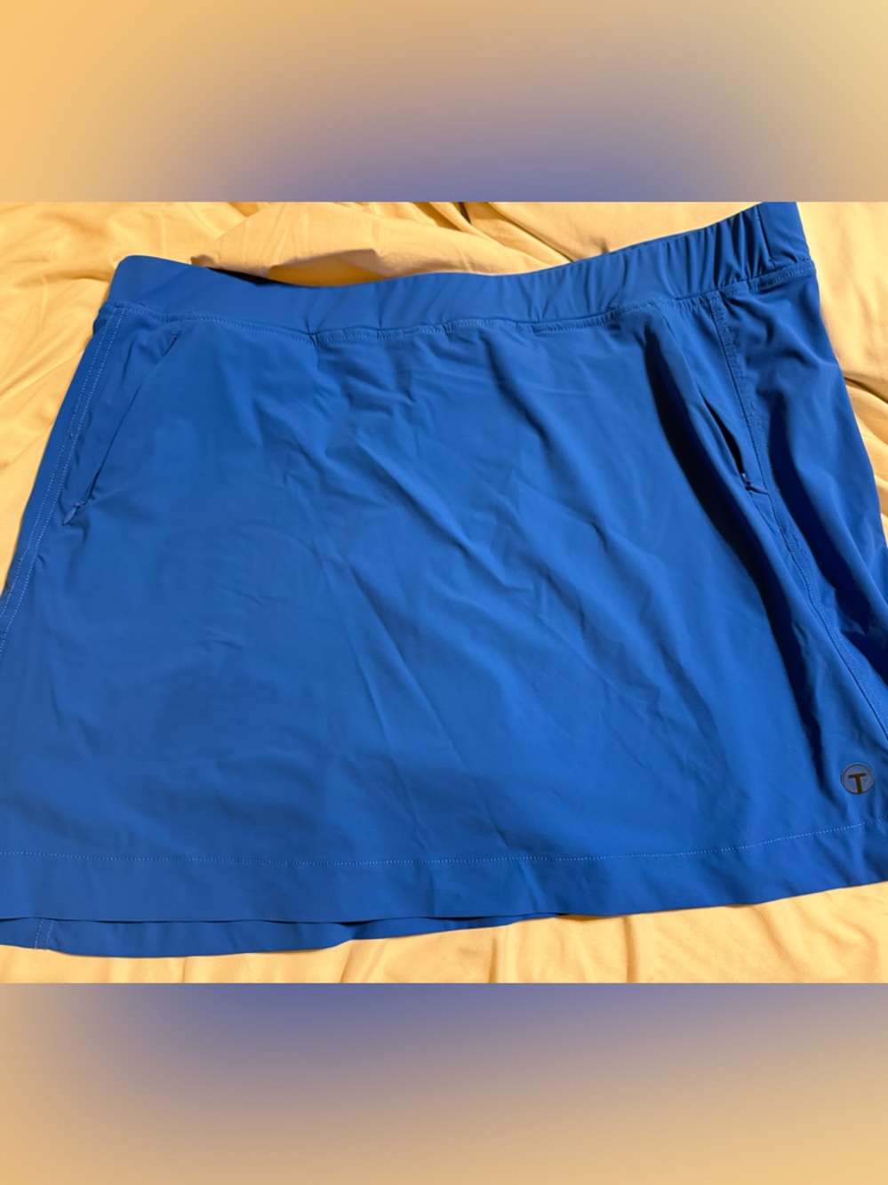 Athletic Blue Women's Mini Skort
